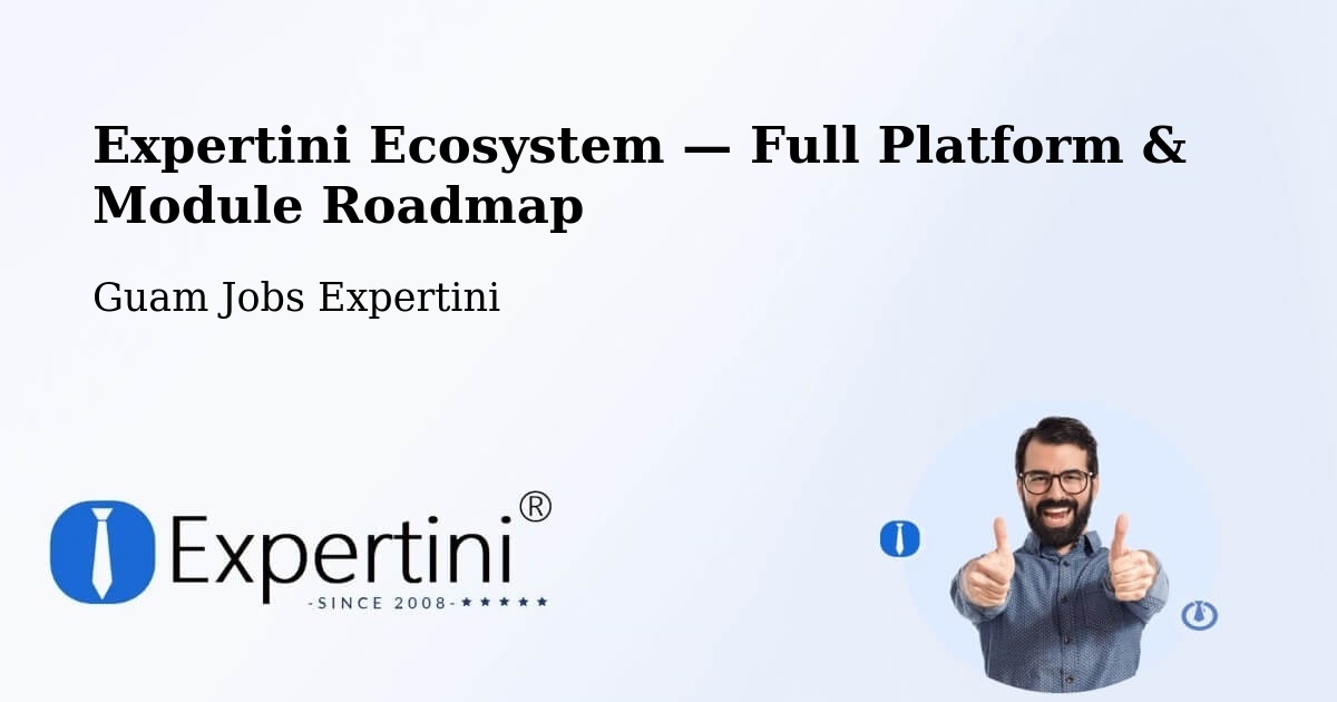 Expertini Ecosystem — Full Platform & Module Roadmap – Oka