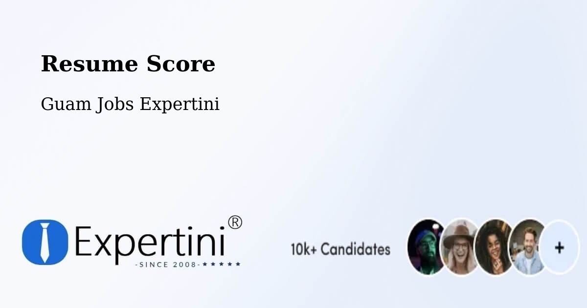 Resume Score & Job Description Match Tool – Oka - Guam Jobs Expertini
